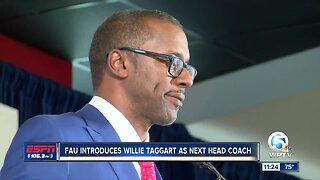 FAU introduces Willie Taggart as their new head coach