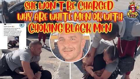 SHE WON'T BE CHARGED...WHY ARE WHITE MEN OK WITH CHOKING BLACK MEN 🤦🏽‍♂️🤦🏽‍♂️