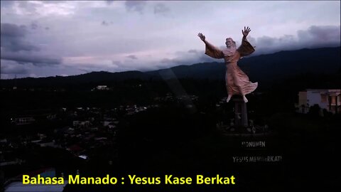 Jesus Blessing Monument - Manado City #MHTV #MuharOfficial