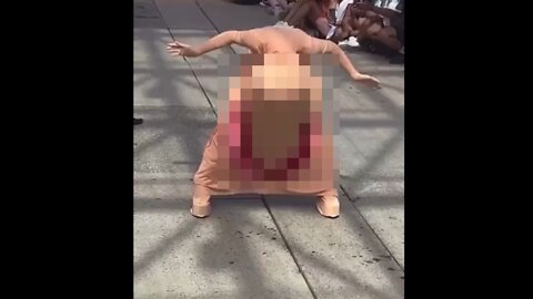 RUMBLE strikes again censorsing gay lunatics from a "pride" video