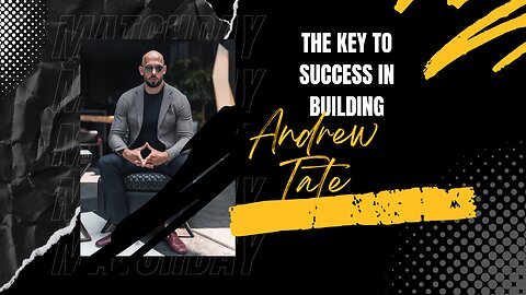 ANDREW TATE Unstoppable Workaholic Mindset