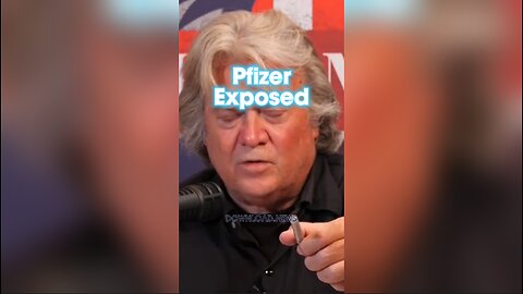 Steve Bannon & Dr Naomi Wolf: Pfizer Charged With Promoting Unlicensed Medicine in UK - 4/9/24