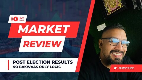WHERE WILL NIFTY-BANKNIFTY GO POST ELECTION RESULTS || NO BAKWAAS ONLY LOGIC