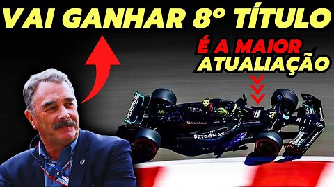 Mansell diz que Hamilton ganha 8º TÍTULO | Hamilton satisfeito com assoalho