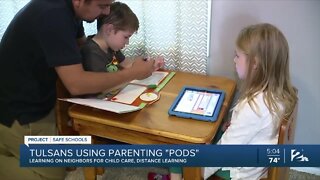 Tulsans using parenting pods