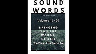 Sound Words, The Work of the Son of God