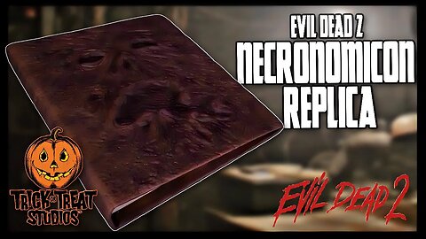Trick Or Treat Studios Evil Dead 2 Necronomicon The Book Of The Dead Prop Replica @TheReviewSpot