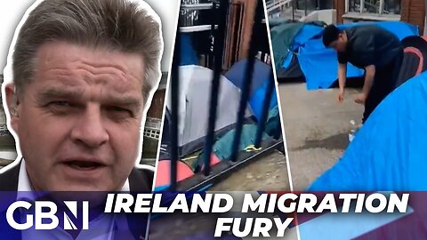 Irish locals 'sprayed with PEPPER SPRAY' in migration protests as tensions RISE over migrant influx