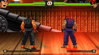 MUGEN - Evil Ryu AI by Poyochan vs. Vyn's Evil Ryu - Download