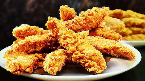 How to make KFC styled chicken strips