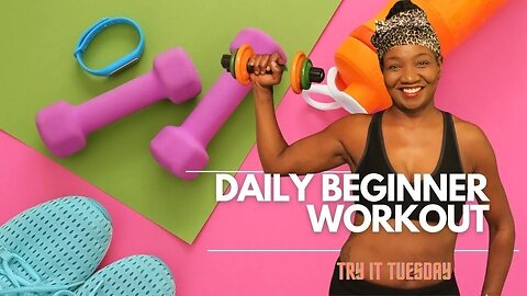 WORKOUT and Chitchat with Me | Try It Tuesday 12/5/2023