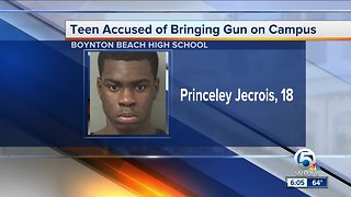 Former student accused of bringing gun to Boynton Beach High School