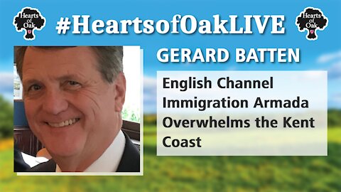 Gerard Batten: English Channel Immigration Armada Overwhelms the Kent Coast