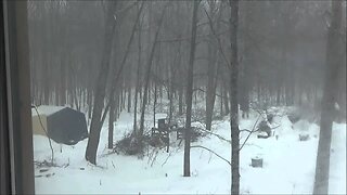 Heavy Snow Storm & Preparing For Maple Syrup Season