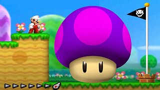 New Super Mario Bros. 2 - Mushroom World - Complete Walkthrough (100%)