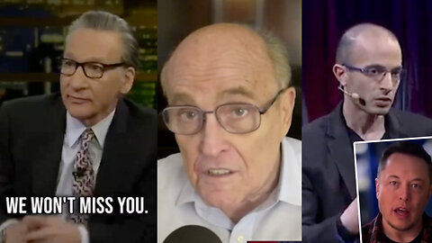 Mayor Rudy Giuliani | "They Think It (Abortion) Is Murder, I'm Just OK With That." - Bill Maher + "What to Do With Billions of Useless Humans? What Do We Need So Many Humans For?" Yuval Noah Harari + Patent US10703789B2?