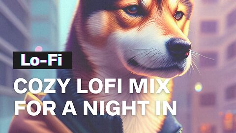 City Haze 🌃 A Shiba's Guide to a Cozy Lo-Fi Night in