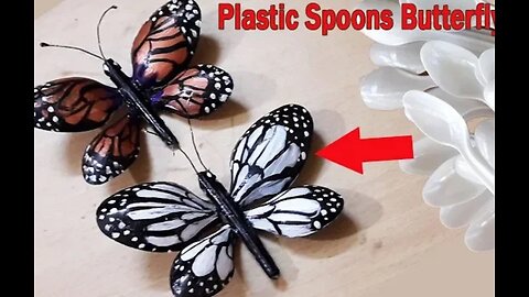 DIY PLASTIC SPOON CRAFT IDEA