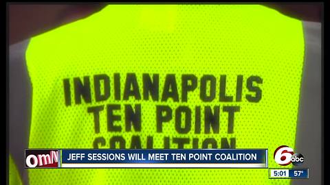 U.S. AG Jeff Sessions coming to Indianapolis to meet with Ten Point Coalition