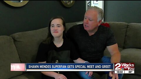 Shawn Menes Superfan Gets Special Meet and Greet