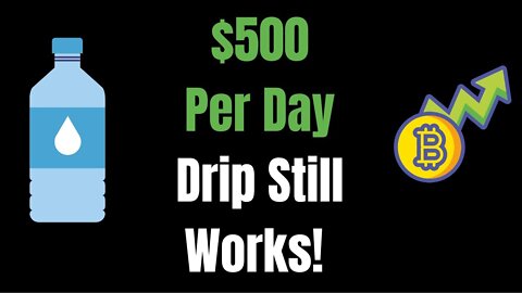 How To Make $500 Per Day Staking Crypto With DRIP NETWORK