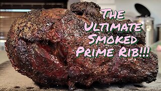 The Ultimate Prime Rib Smoked and Seared on a Franklin BBQ Offset Smoker!!! Part 3 - Sear and Slice