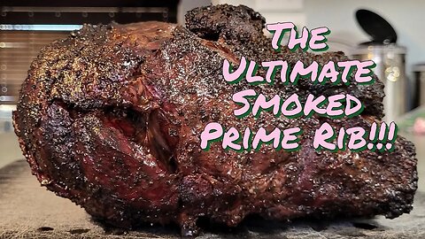 The Ultimate Prime Rib Smoked and Seared on a Franklin BBQ Offset Smoker!!! Part 3 - Sear and Slice