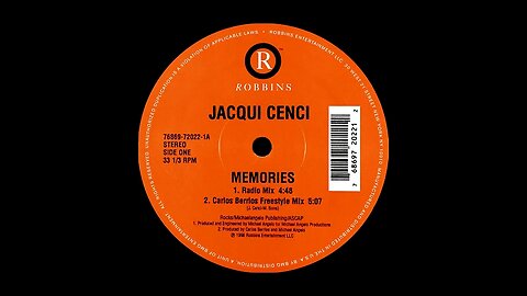 Jacqui Cenci – Memories