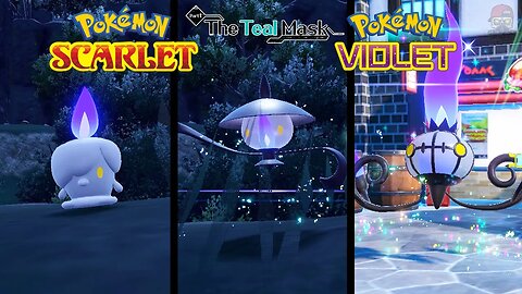 How To Catch Litwick and Evolve it into Lampent then Chandelure in Pokemon Teal Mask