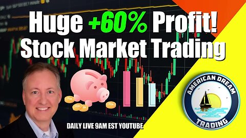 Huge +60% Profit - Lifetime Members Stock Market Trading