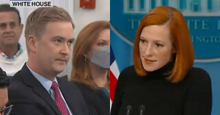 Doocy Presses Psaki on Whether Biden Will Apologize Over Whipping Accusations