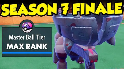 LAST MINUTE SEASON 7 MASTER BALL RANK! Pokemon Scarlet and Violet Ranked Battles!