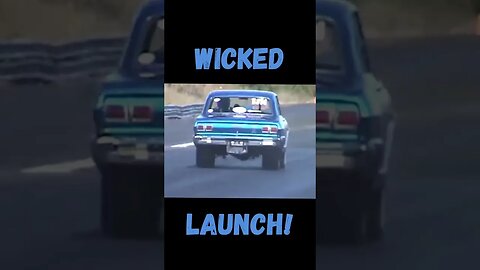 Wicked Chevy II Wheels Up Launch! #shorts