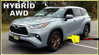 2022 Toyota Highlander Hybrid Bronze Edition AWD - Quick Overview & Test Drive