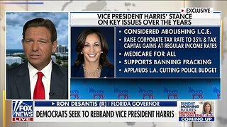 Ron DeSantis Blasts Left For 'Whitewashing' Kamala Harris' Record: 'Blizzard Of Lies'