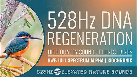 528Hz DNA Regeneration with Full Spectrum Alpha Brainwaves using Isochronic tones