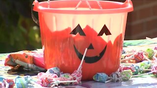 Candy and a ballot, Halloween at the polls for "kid voters"