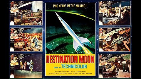 Destination Moon, 1950: Pica-Pau é convencido de que é possível pisar na Lua! (legendado)