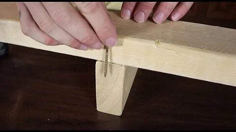 How To Screw Wood Together #shorts