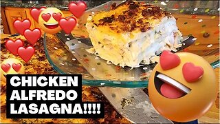 Homemade Chicken Alfredo Lasagna - Your New Go-To Comfort Meal!