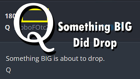 Q Drop Aug 6 - Something BIG Did Drop! The Great Kamala Crash of 2024