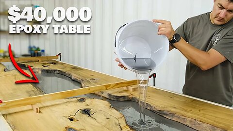 I SOLD This Epoxy Table For $40,000