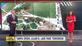 New waterfront park opening in Downtown Tampa