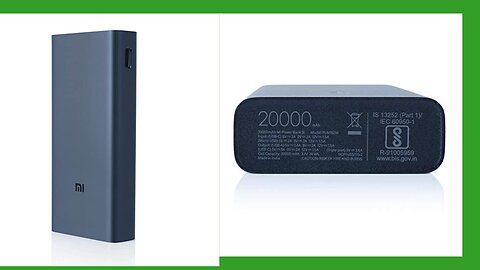 MI Power Bank 3i 20000mAh Review | Fast Charging, Multiple Outputs | Sandstone Black #powerbank