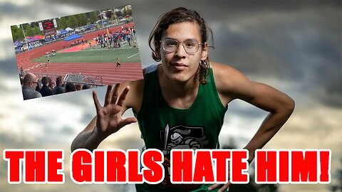 Transgender athlete in FULL PANIC and MELTSDOWN after girls REFUSE to accept him after BEATING them!
