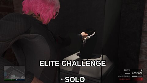 GTA Online: Golpe de Cayo Perico - Hard Mode - Elite Challenge [Solo]