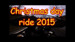 December 25th 2015 Chirstmas day ride on the bikes 60 degrees