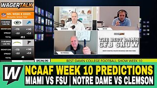 Best Damn College Football Show | NCAAF Week 10 Predictions | Miami vs FSU | Notre Dame vs Clemson