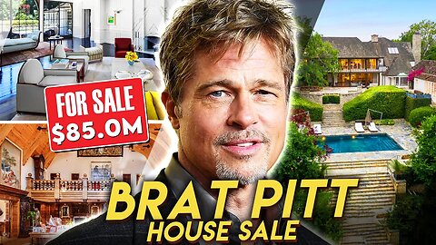 Brad Pitt | House Tour | $85 Million Los Feliz Mansion & More