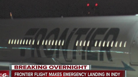Frontier flight diverts to Indianapolis after fuel issue